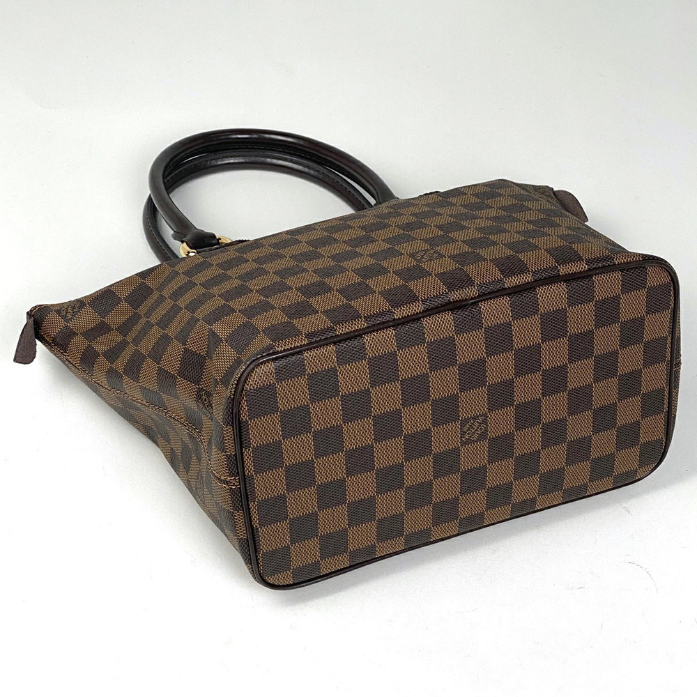 Louis Vuitton Tote Handbag Damier Bag Brown Saleya